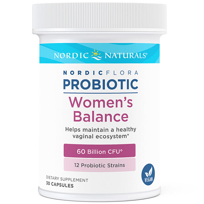 Nordic Flora Probiotic Womens Balance, 30 Capsules, Nordic Naturals