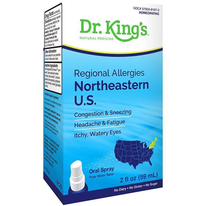 King Bio Homeopathic (KingBio) Formula 2 - Northeastern U.S., 2 oz, King Bio Homeopathic (KingBio)