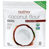 Nutiva Organic Coconut Flour, 3 lb x 6 Bags, Nutiva