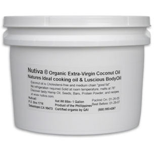Nutiva Nutiva Organic Virgin Coconut Oil, 1 Gallon