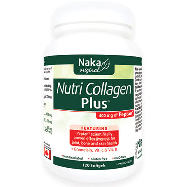 Naka Herbs & Vitamins Ltd Nutri Collagen Plus, 120 Softgels, Naka Herbs & Vitamins Ltd