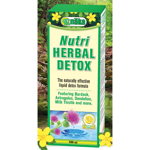 Naka Herbs & Vitamins Ltd Nutri Herbal Detox Liquid, 500 ml, Naka Herbs & Vitamins Ltd