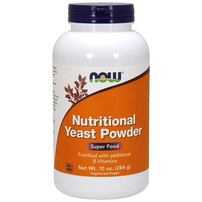 NOW Foods Nutritonal Yeast Powder 10 oz, NOW Foods