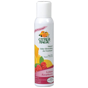 Citrus Magic Odor Eliminating Air Freshener, Lemon Raspberry, 3.5 oz, Citrus Magic