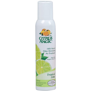 Citrus Magic Odor Eliminating Air Freshener, Tropical Lime, 3.5 oz, Citrus Magic