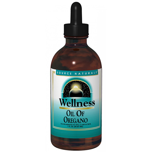 Source Naturals Oregano Oil (Wellness Oil of Oregano) 70% Carvacrol 0.5 fl oz from Source Naturals