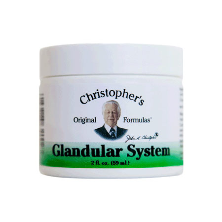 Christopher's Original Formulas Glandular System Ointment, 2 oz, Christopher's Original Formulas