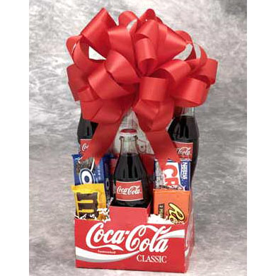 Elegant Gift Baskets Online Old Time Coke Snack Pack Gift Basket, Elegant Gift Baskets Online