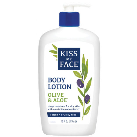 Kiss My Face Olive & Aloe Moisturizer for Sensitive Skin 16 oz, from Kiss My Face