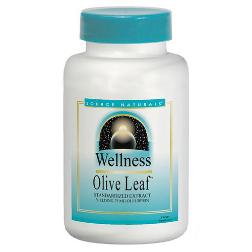 Source Naturals Olive Leaf Extract (Wellness) 500mg 30 tabs from Source Naturals