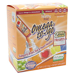 ToGo Brands  (Healthy To Go) Omega To Go, Omega-3 Drink Mix, 24 Packets, ToGo Brands (Healthy To Go)