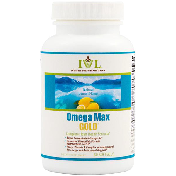 NaturMed / IVL NaturMed / IVL, Omega Max Gold, Complete Heart Health Formula, 60 Softgels