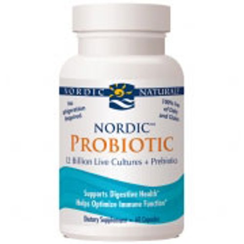 Nordic Naturals Omega Probiotic, EPA/DHA with Probiotics, 60 Softgels, Nordic Naturals