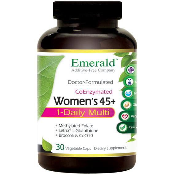 Ultra Laboratories Emerald Labs One-A-Day Complete Women's 45+ Multi Vit-A-Min, 30 Capsules, Ultra Laboratories