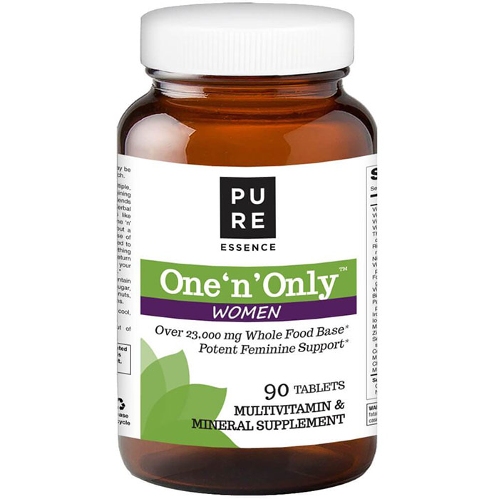 Pure Essence Labs One 'n' Only Women's Formula, Value Size, 90 Tablets, Pure Essence Labs