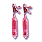 California Exotic Novelties One Touch Micro Vibro Clamps, California Exotic Novelties
