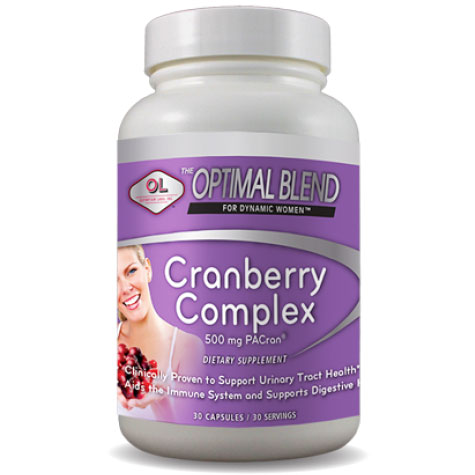Olympian Labs Cranberry Complex, Optimal Blend For Women, 30 Capsules, Olympian Labs