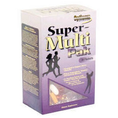 Optimum Nutrition Optimum Nutrition Super-Multi Pak, Potent Multi-Vitamin, 30 Packets