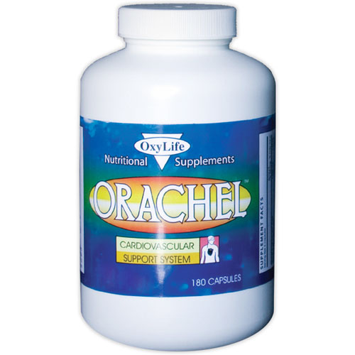 Oxylife Products Orachel, Cardiovascular Support, 180 Capsules, Oxylife Products