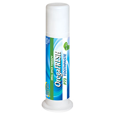 North American Herb & Spice OregaFresh Toothpaste with P73 Oregano, Fluoride-Free, 3.4 oz, North American Herb & Spice