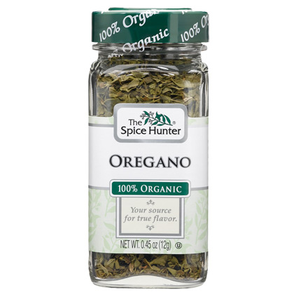 Spice Hunter Oregano, 100% Organic, 0.45 oz x 6 Bottles, Spice Hunter