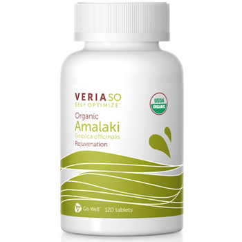 Veria SO Self Optimize Organic Amalaki, Rejuvenation, 120 Tablets, Veria
