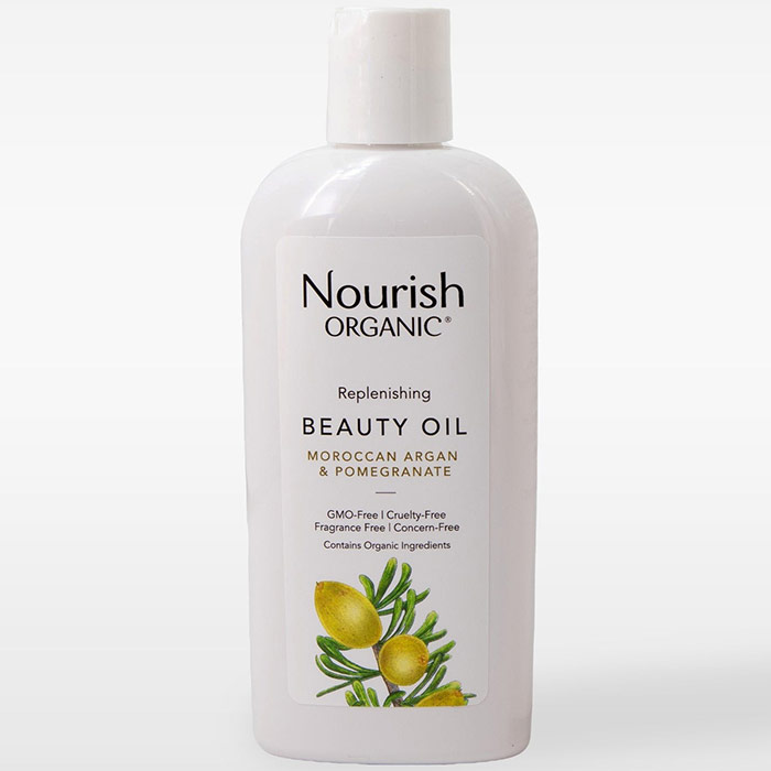 Nourish Replenishing Organic Argan Oil, 3.4 oz, Nourish
