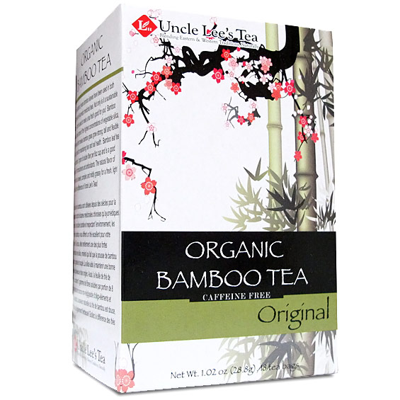 Uncle Lee's Tea Organic Bamboo Tea, Original Flavor, 18 Tea Bags, Uncle Lee's Tea