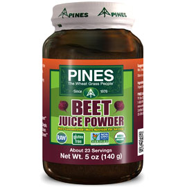 Pines International Organic Beet Juice Powder, 5 oz, Pines International
