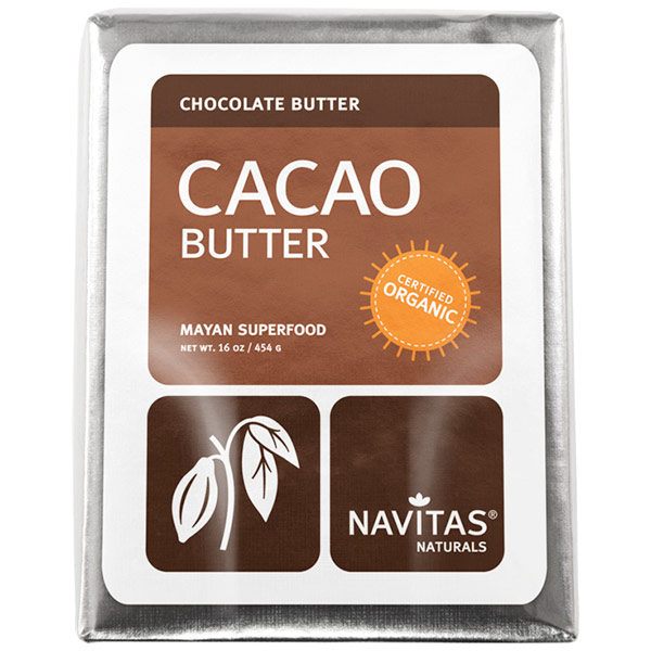 Navitas Naturals Organic Cacao Butter, 16 oz, Navitas Naturals
