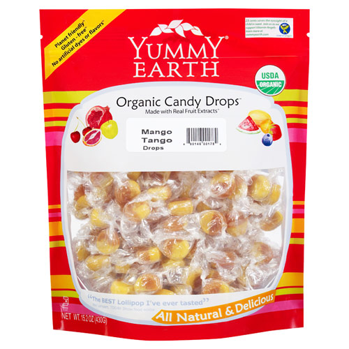 YummyEarth (Yummy Earth) Organic Candy Drops, Mango Tango, 13 oz, YummyEarth (Yummy Earth)