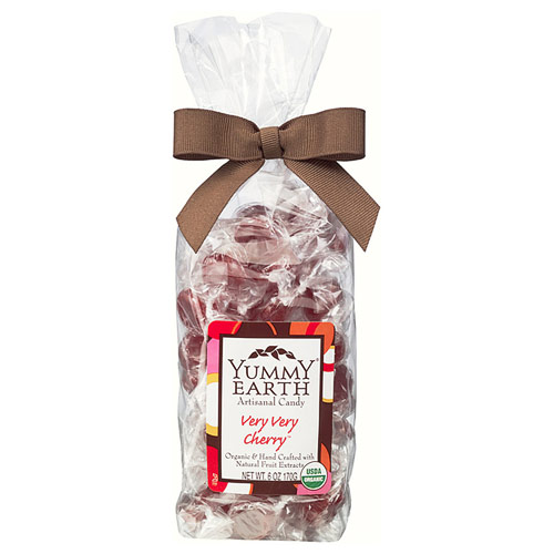YummyEarth (Yummy Earth) Organic Artisanal Candy Drops, Very Very Cherry, 6 oz, YummyEarth (Yummy Earth)