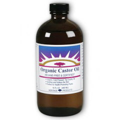 Heritage Products Organic Castor Oil, 16 oz, Heritage Products