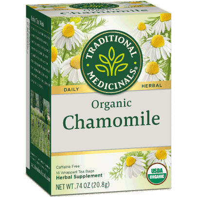 Traditional Medicinals Teas Organic Chamomile Tea 16 bags, Traditional Medicinals Teas