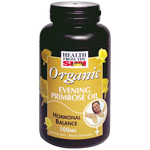 Health from the Sun Organic Evening Primrose Oil 500 mg, 180 softgels, Health From The Sun