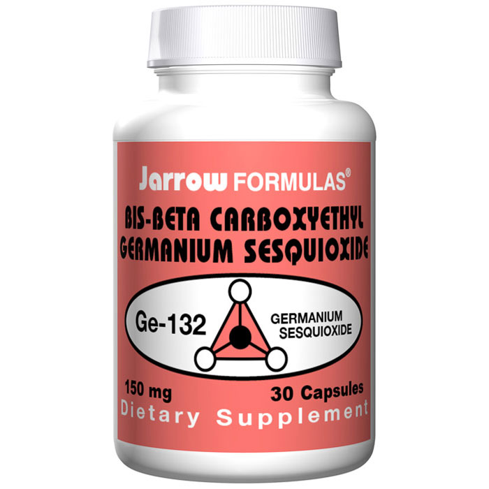 Jarrow Formulas Organic Germanium Ge-132, 150 mg 30 caps, Jarrow Formulas
