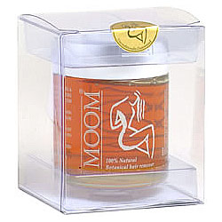 MOOM Organic Hair Removal with Tea Tree Refill Jar (Classic), 12 oz, MOOM