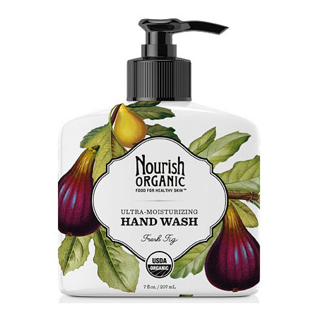 Nourish Ultra-Moisturizing Organic Hand Wash, Fresh Fig, 7 oz, Nourish