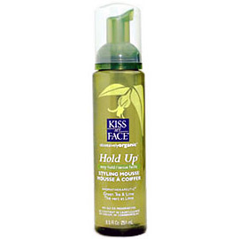 Kiss My Face Organic Hair Care, Hold Up Styling Mousse 8.5 oz, from Kiss My Face