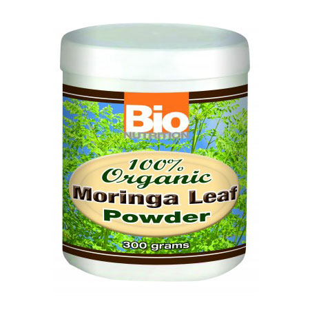 Bio Nutrition Inc. 100% Organic Moringa Leaf Powder, 300 g, Bio Nutrition Inc.