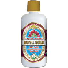 Dynamic Health Laboratories Organic Nopal Gold, 100% Pure Nopal Juice, 32 oz, Dynamic Health Labs
