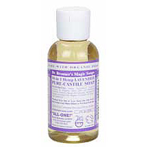 Dr. Bronner's Magic Soaps Organic Pure Castile Liquid Soap Lavender 2 oz from Dr. Bronner's Magic Soaps