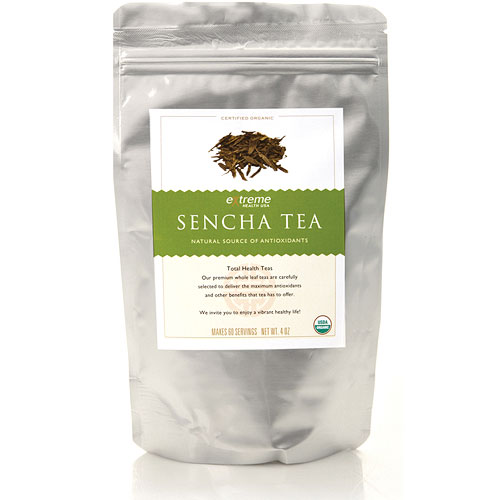 Extreme Health USA Organic Sencha Tea Loose Leaf, 4 oz, Extreme Health USA