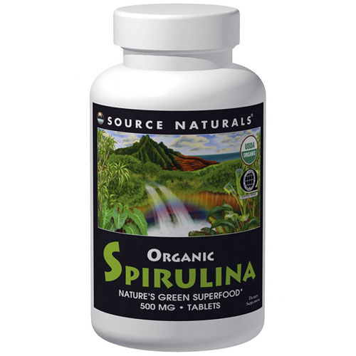 Source Naturals Organic Spirulina Powder, 8 oz, Source Naturals