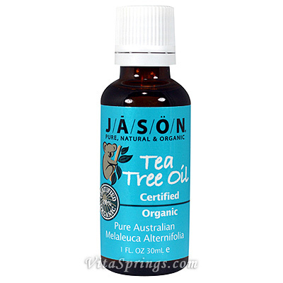 Jason Natural Tea Tree Oil 100% Organic 1 oz, Jason Natural