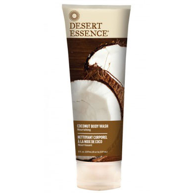 Desert Essence Organics Body Wash Coconut, 8 oz, Desert Essence