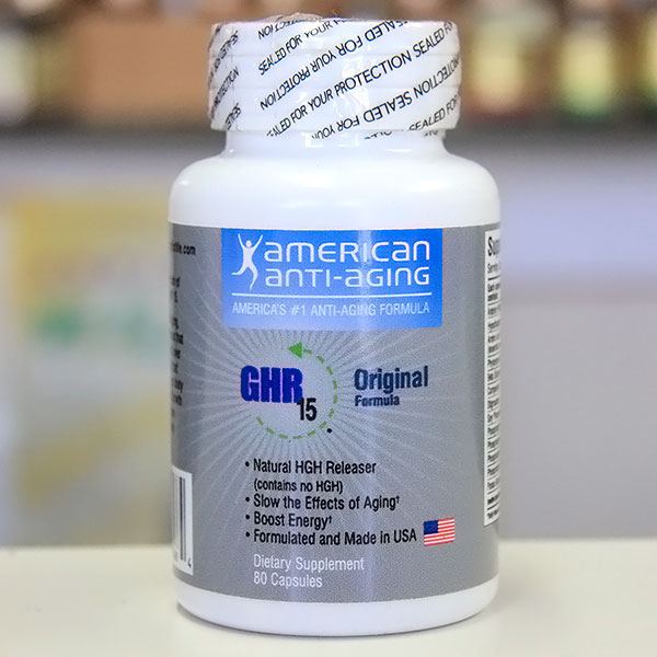 American Anti-Aging Society GHR-15 Human Growth Hormone GHR Supplement ( GHR 15 )