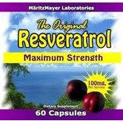 MaritzMayer Laboratories Original Resveratrol, 60 Capsules, MaritzMayer Laboratories