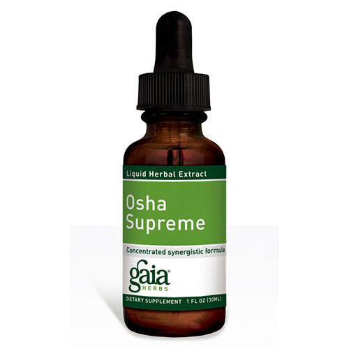 Gaia Herbs Osha Supreme Liquid, 4 oz, Gaia Herbs