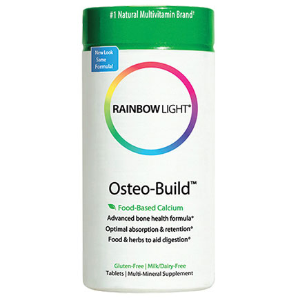 Rainbow Light Osteo-Build, Bone Strength Formula, 120 Tablets, Rainbow Light